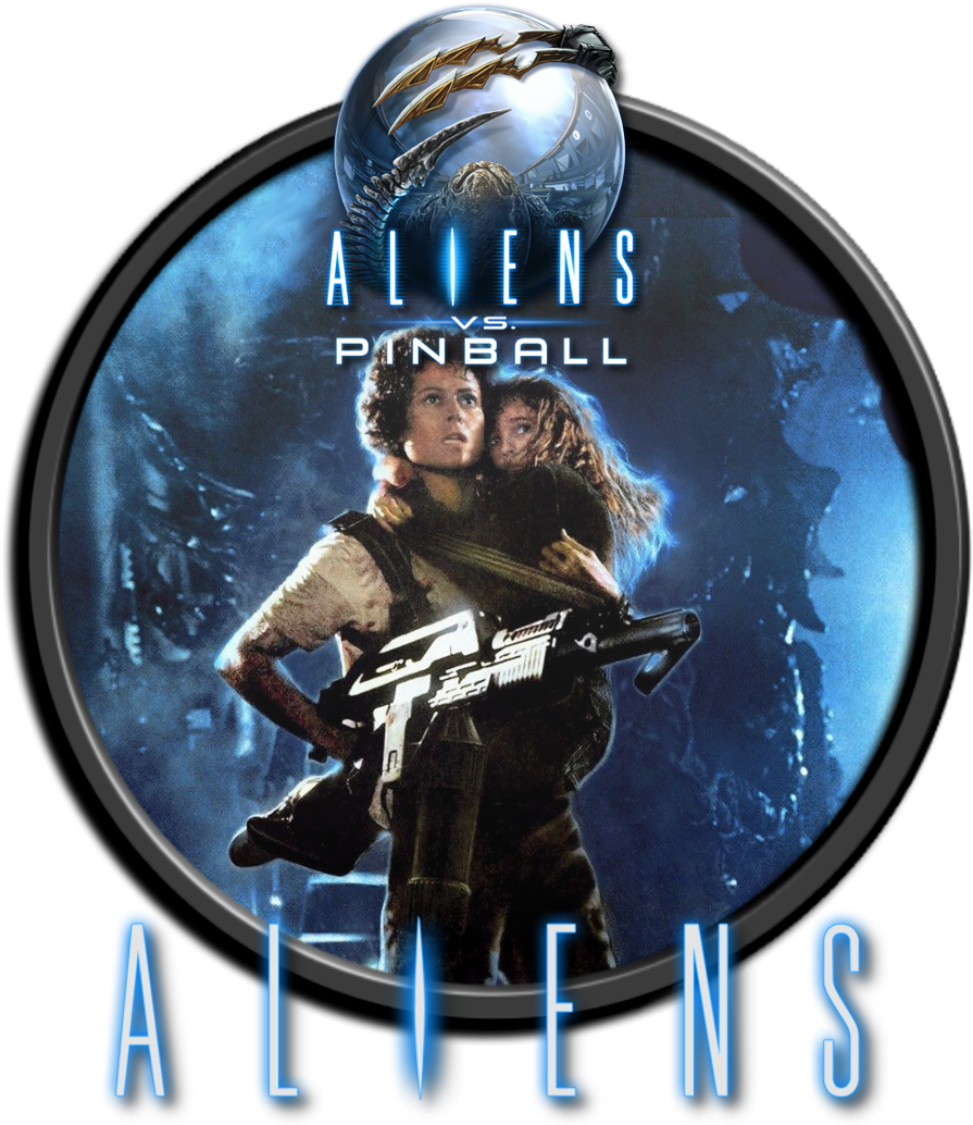 Aliens Vs - Pinball - Aliens - Aliens 2 Movie Poster (1365x1035), Png Download