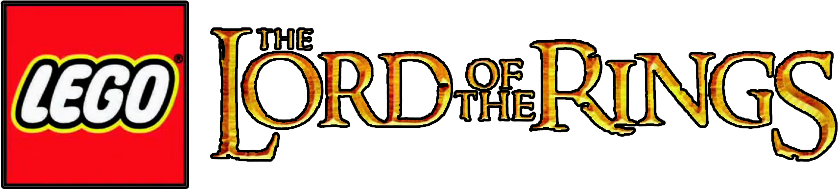 Logo Lego Lotr - Lego Lord Of The Rings Logo (1920x1080), Png Download