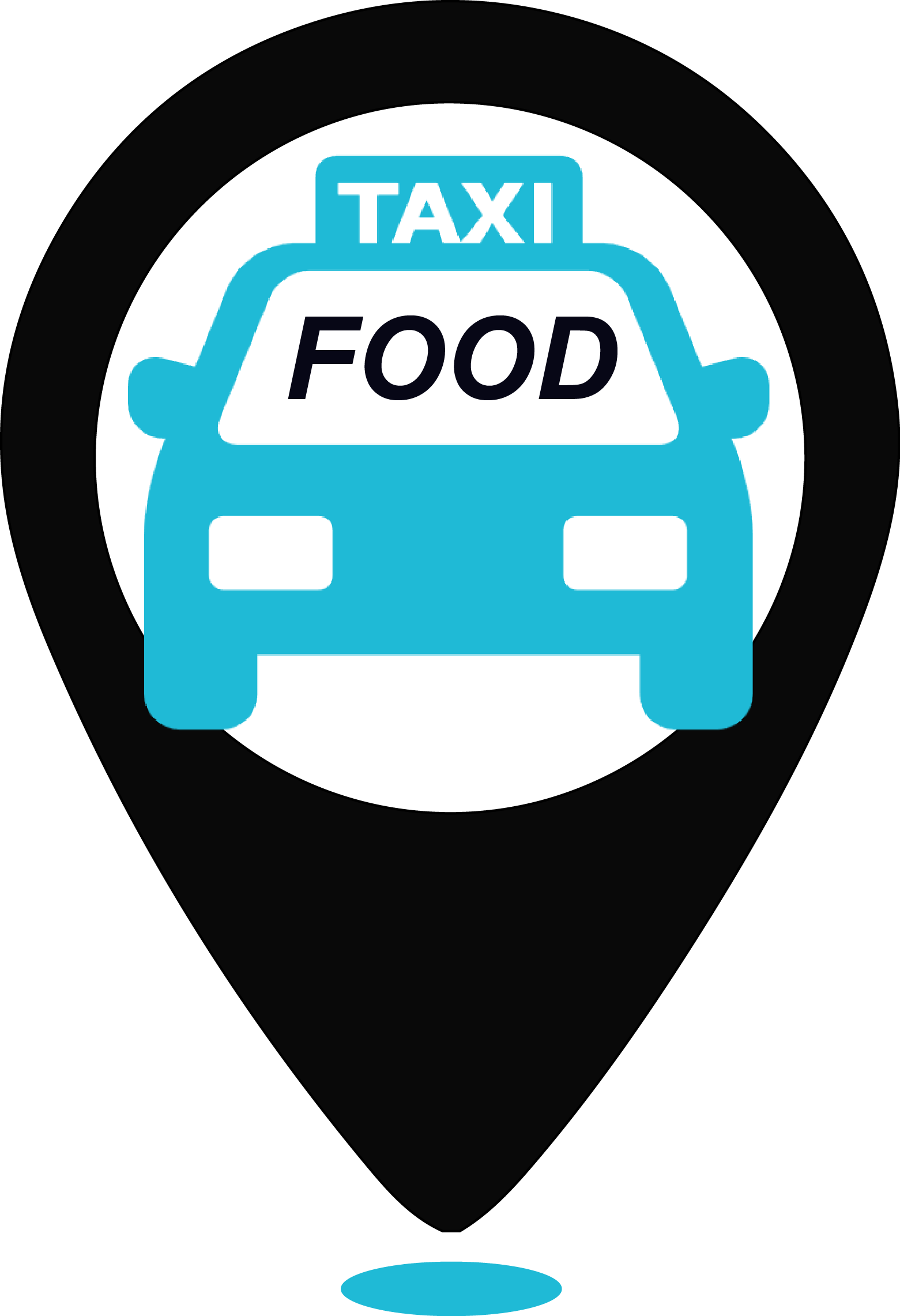 Food Taxi App Logo - Easy Taxi Office (1561x2282), Png Download