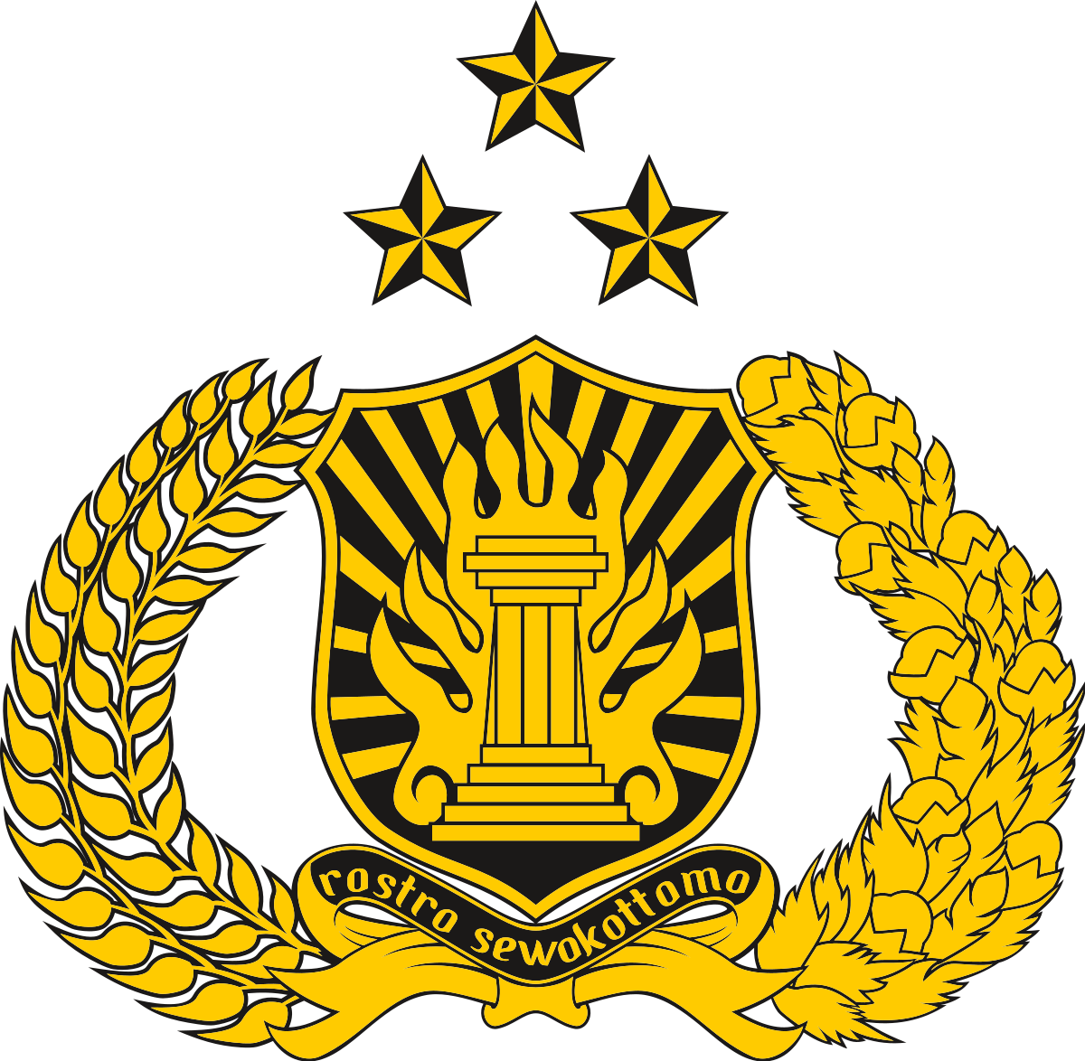 Indonesian National Police (1200x1174), Png Download