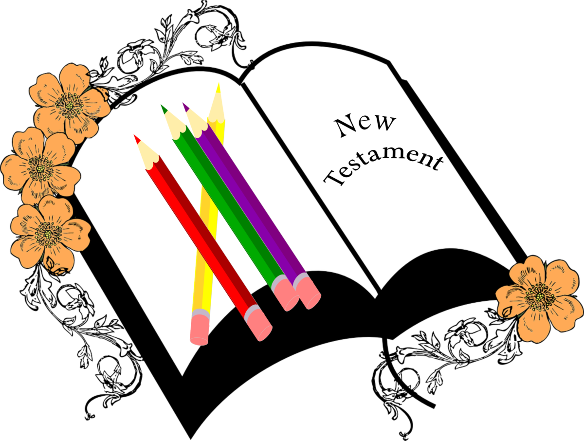 New Testament Bible Art Journaling - Bible Borders Clip Art (1200x906), Png Download