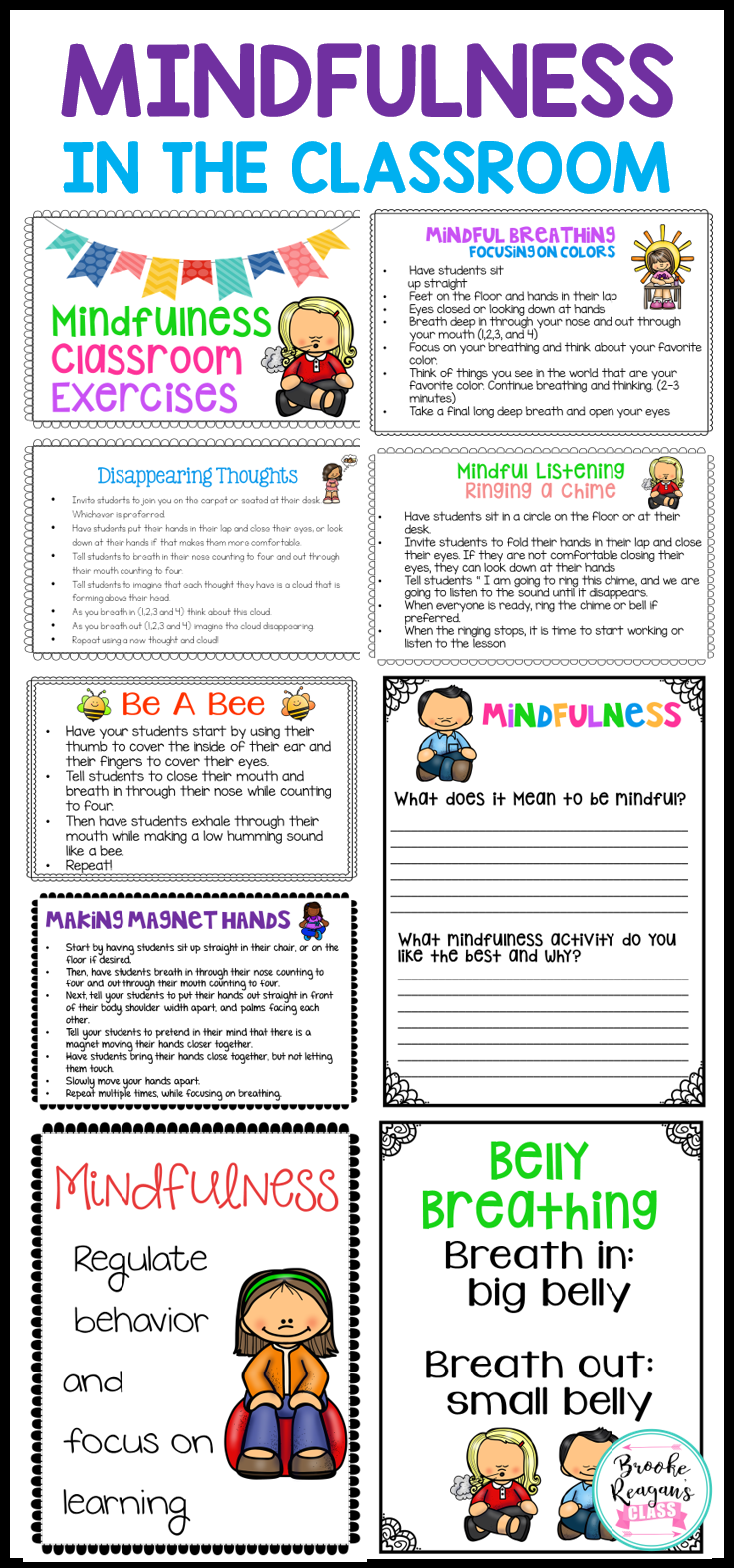 Are You Needing Something To Help Your Classroom Management - Mindfulness In Classroom (737x1572), Png Download