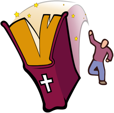 Clip Art Freeuse Download Image Tossed To You Clip - Free Christian Clip Art (400x396), Png Download