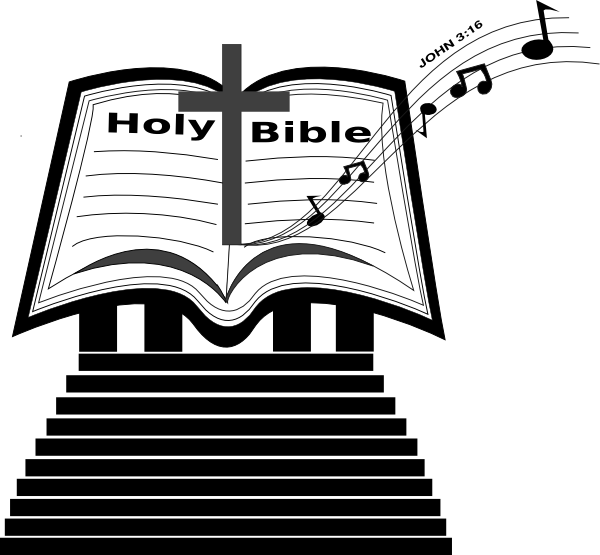 How To Set Use Music Bible Clipart (600x555), Png Download