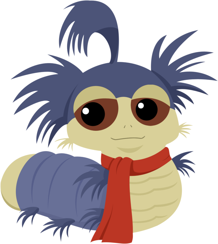 Worm By Chibitigre - Labyrinth Worm Cartoon (900x936), Png Download