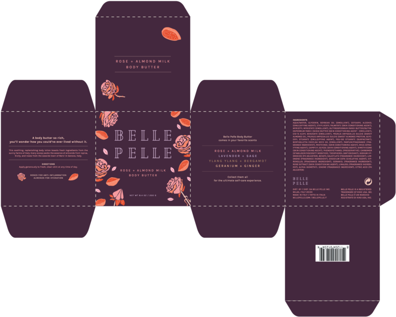 Belle Pelle Package - Portable Network Graphics (1000x758), Png Download