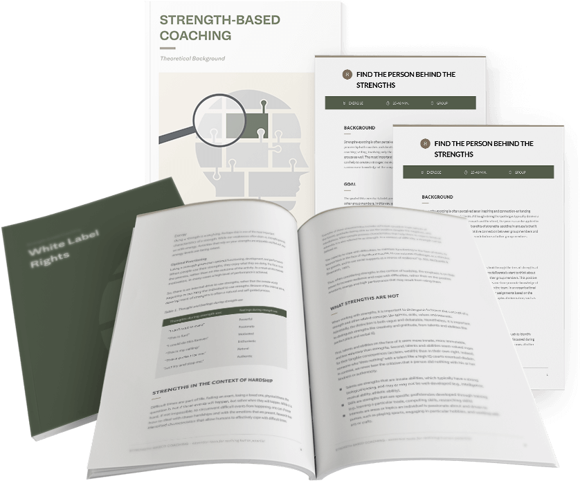 Strength-based Coaching Package - Character Strengths And Virtues (875x731), Png Download