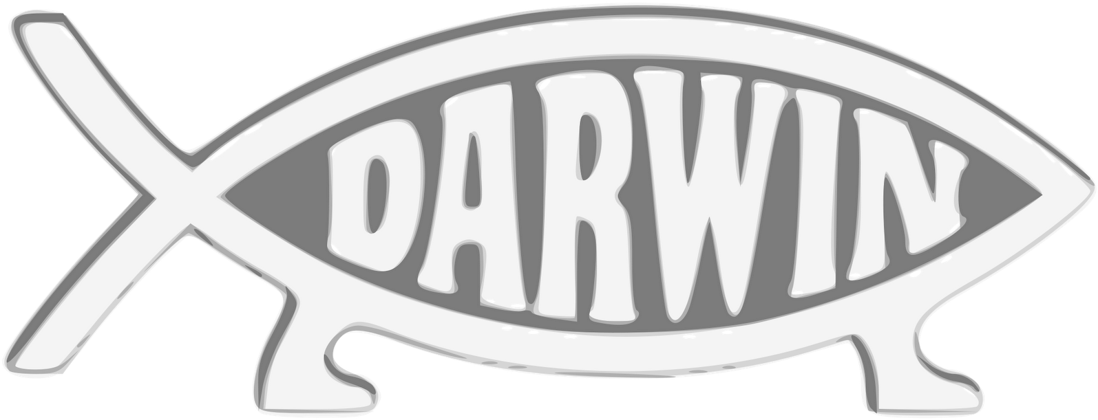 Basics Of Evolution For Christians - Darwin Fish Legs (1600x640), Png Download