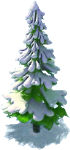 Larger Medium Tree - Artificial Flower (251x530), Png Download