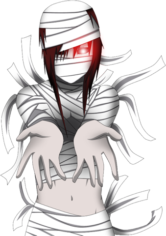 Mummy-021 - Anime Mummy (339x480), Png Download