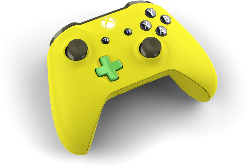 Custom Controller With Colors - Microsoft Xbox One Wireless Controller (1400x788), Png Download