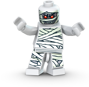 Monster Fighters-mummy - Mumia Lego (372x342), Png Download