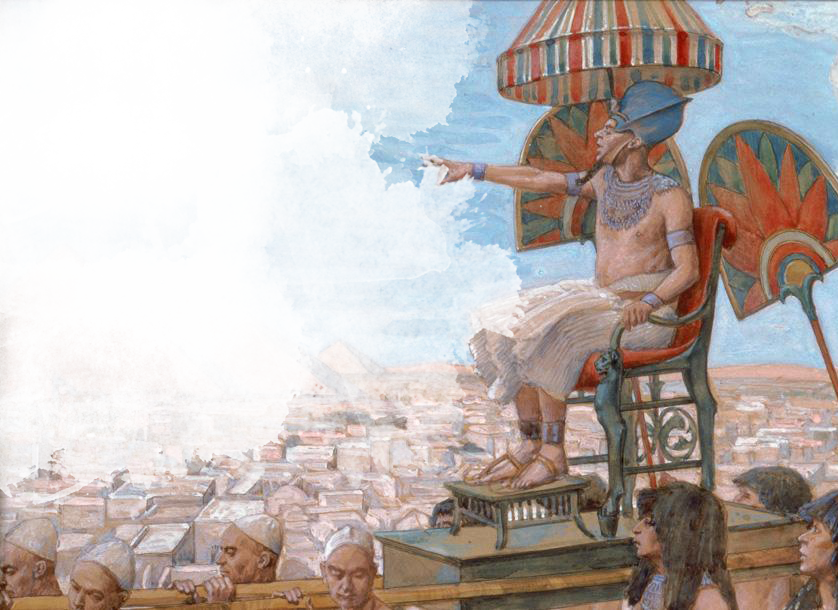 Pharaoh Notes The Importance Of The Jewish People James (838x610), Png Download