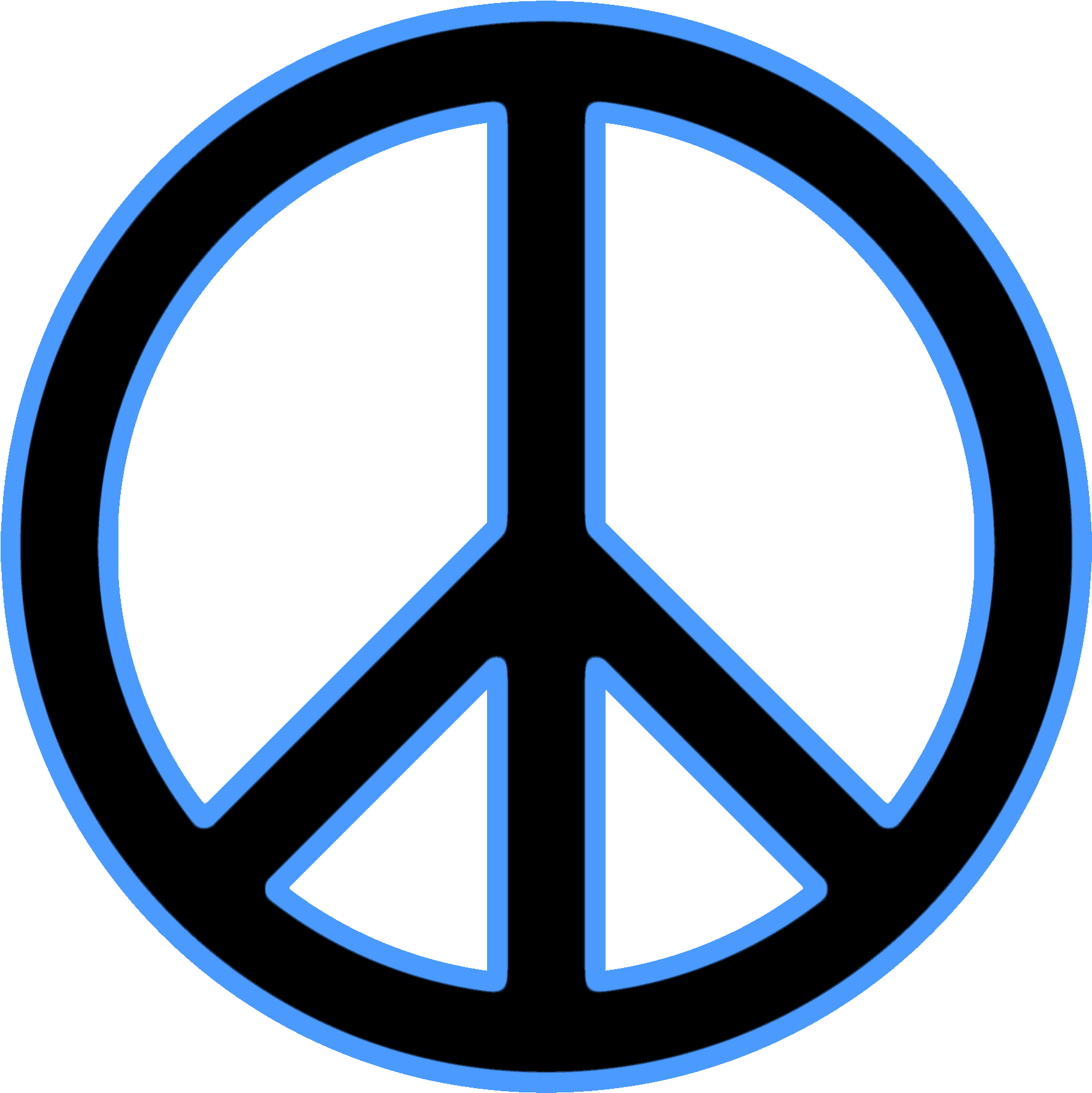 Peace Sign Png Dab - Force Headquarters National Capital Region (1920x1920), Png Download