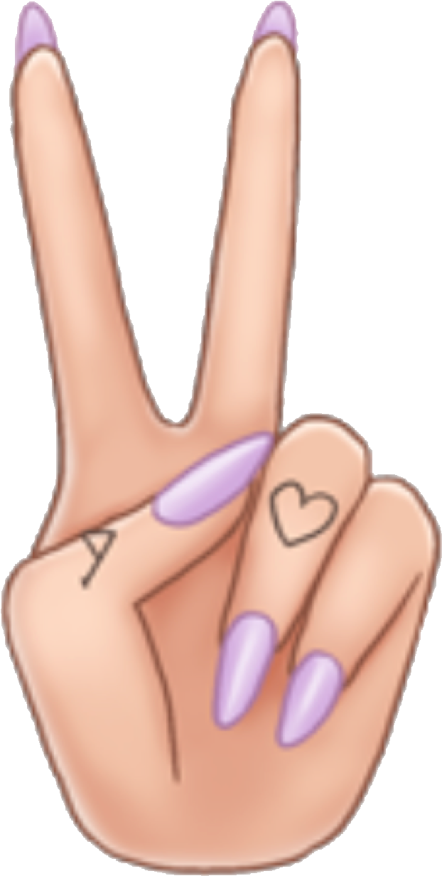 Image Stock Moonlight Drawing Wallpaper - Ariana Grande Emoji Hand (2048x2048), Png Download