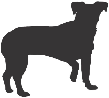 I'm Sad - Floppy Dog Ear Silhouette (434x384), Png Download