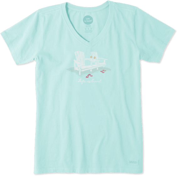 Women's Double Adirondack Crusher - T-shirt (570x570), Png Download