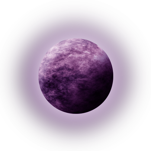 Stock Purple Moon With Glow By Glammgramma-d4wzi68 - Red Moon Hd Png (500x500), Png Download