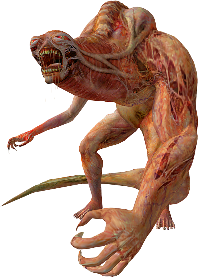 Creature Png File - G Mutant Resident Evil (729x1000), Png Download