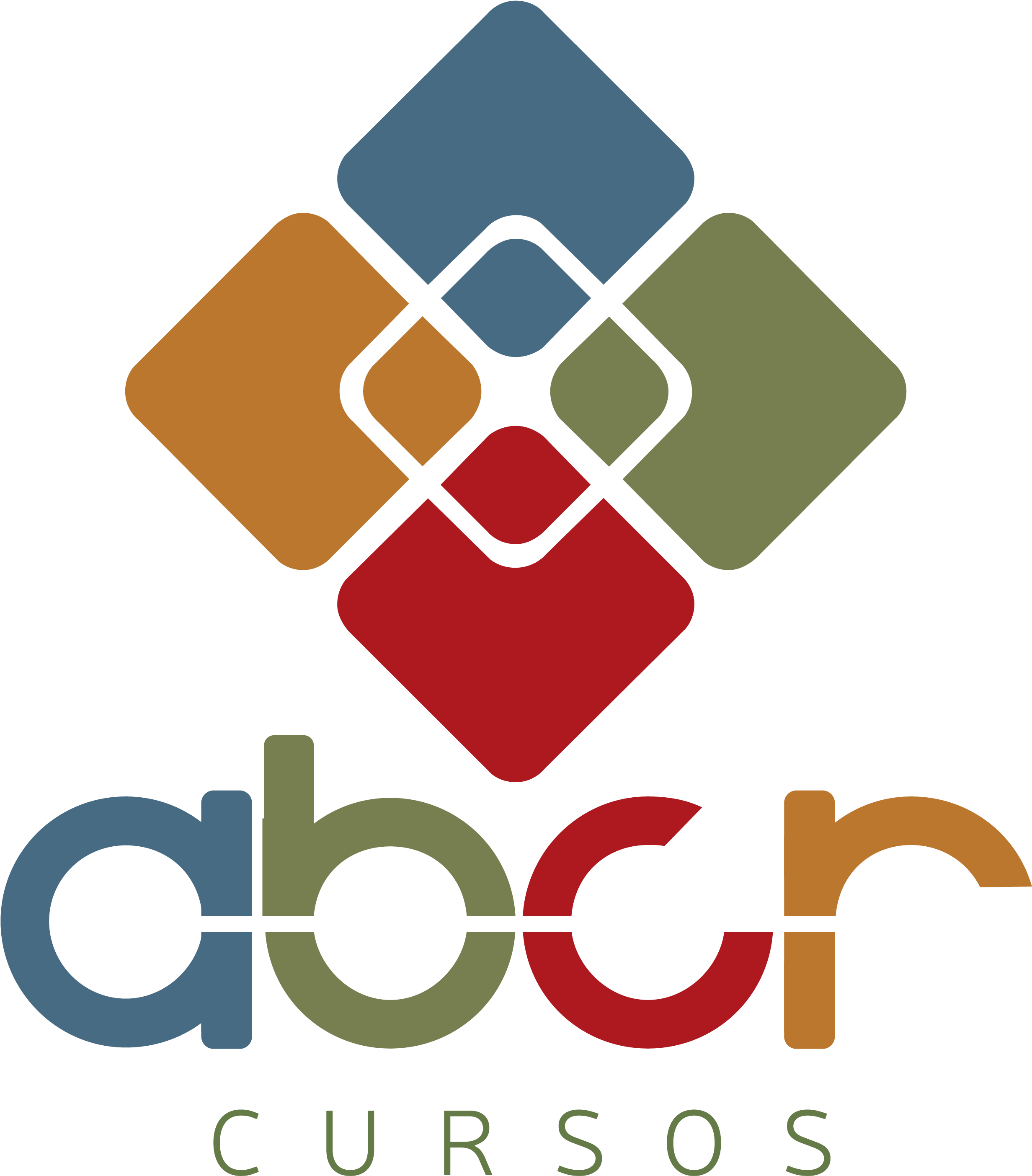 Abcr Logo Cursos - Graphic Design (3025x3375), Png Download