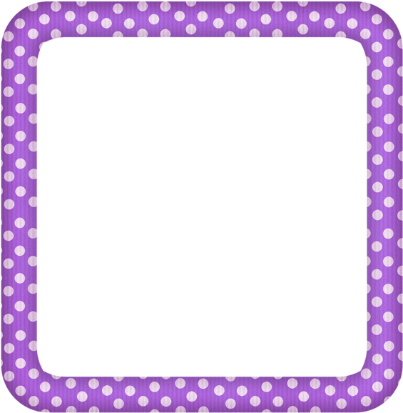 Attn - Purple Frame Png (600x600), Png Download