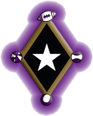 Fiji Star Purp Glow - Texas (304x400), Png Download