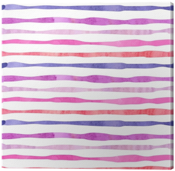 Watercolor Horizontal Stripes Seamless Pattern - Pattern (400x400), Png Download