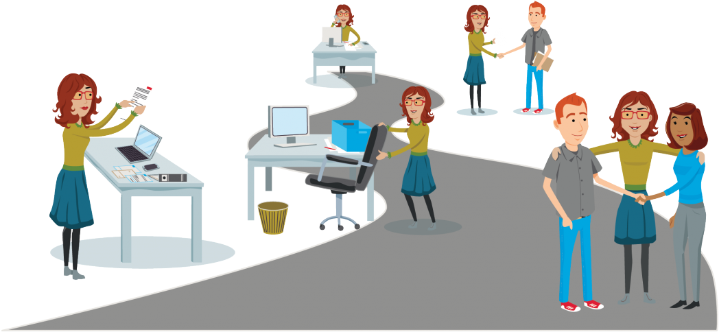 Step By Step Guide To Hiring - Hiring Process (1275x496), Png Download