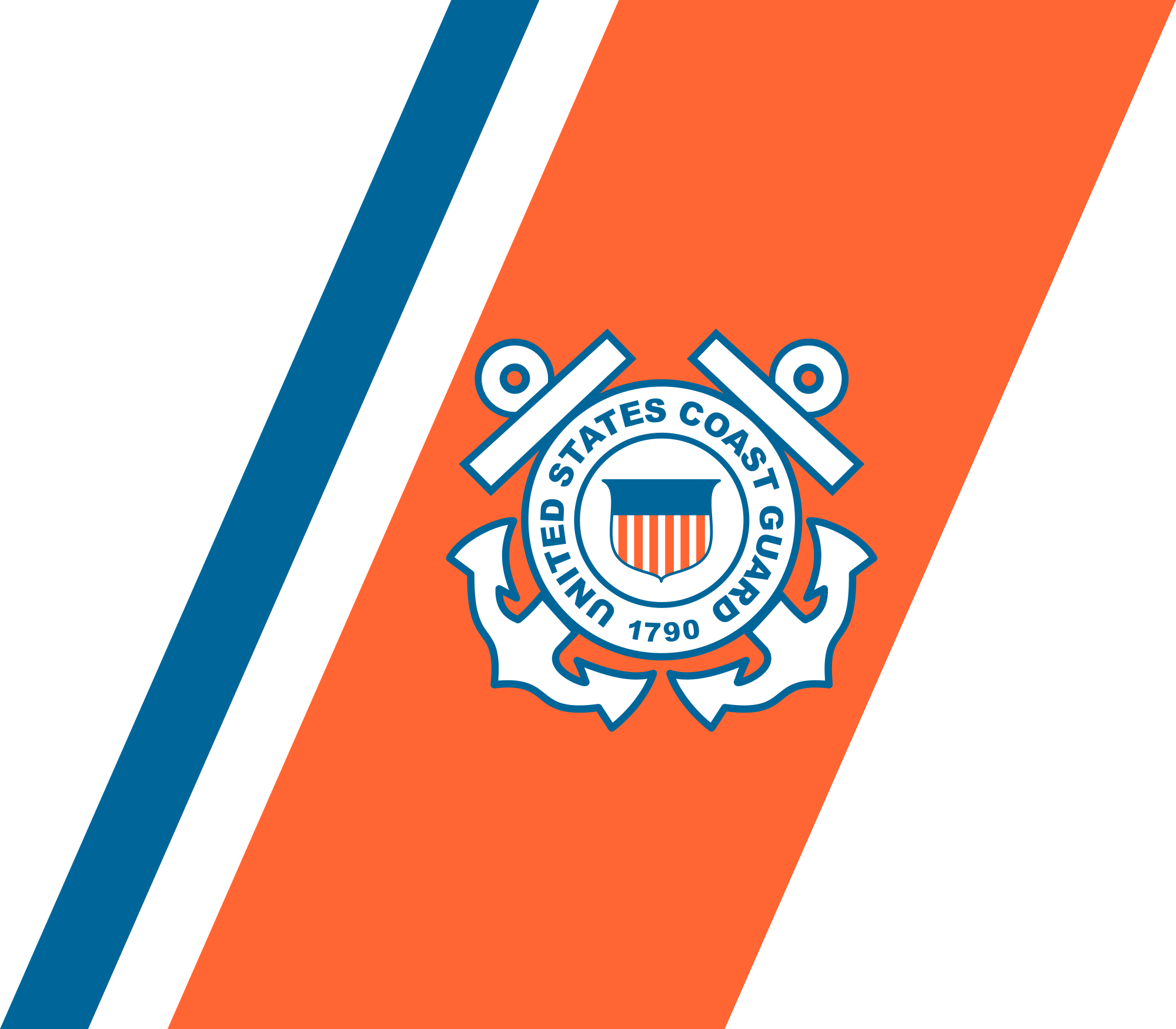 Open - Us Coast Guard (2000x1750), Png Download