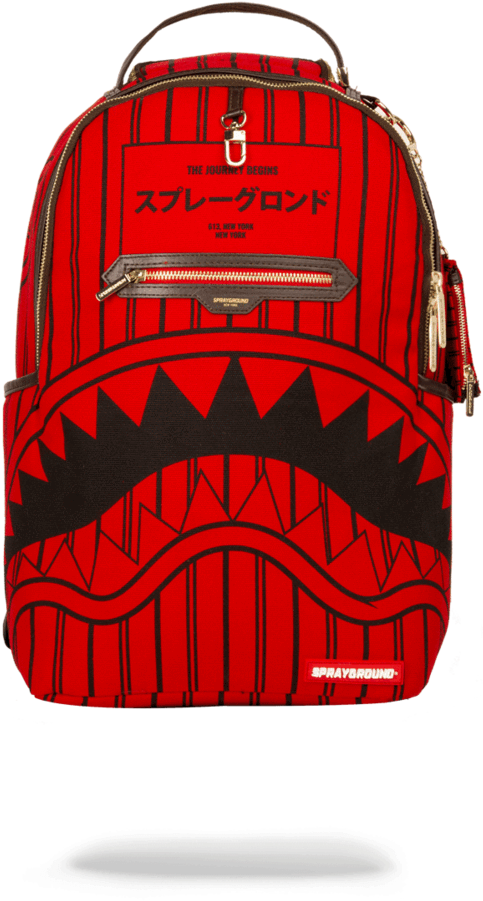 Sprayground Backpack X Reverse Sharks In Paris - Sprayground Reverse Sharks In Paris (802x1023), Png Download