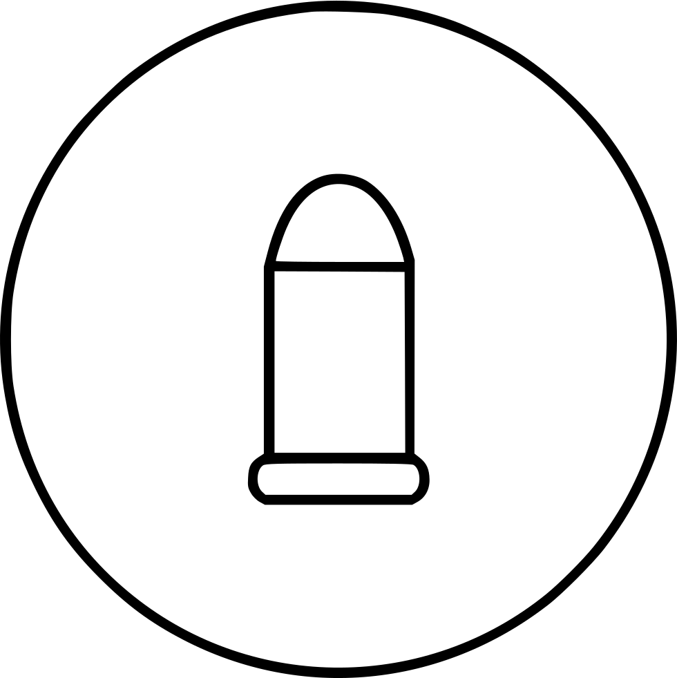 Png File Svg - Bullet (980x981), Png Download