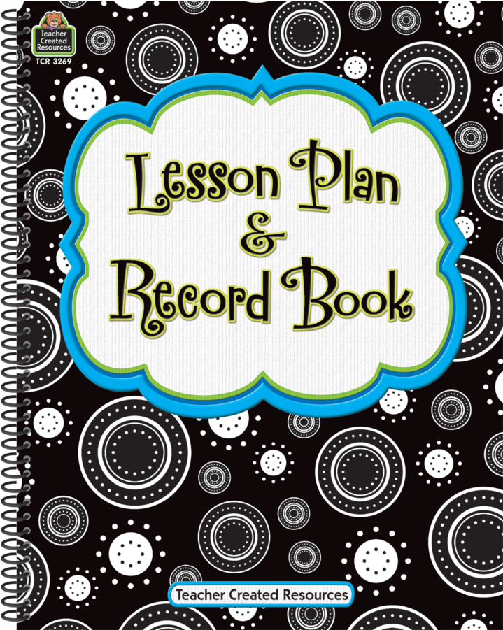 Tcr 3269 Lesson Plan And Record Book Black And White - Scotch-brite Microfibre Cloth (900x900), Png Download