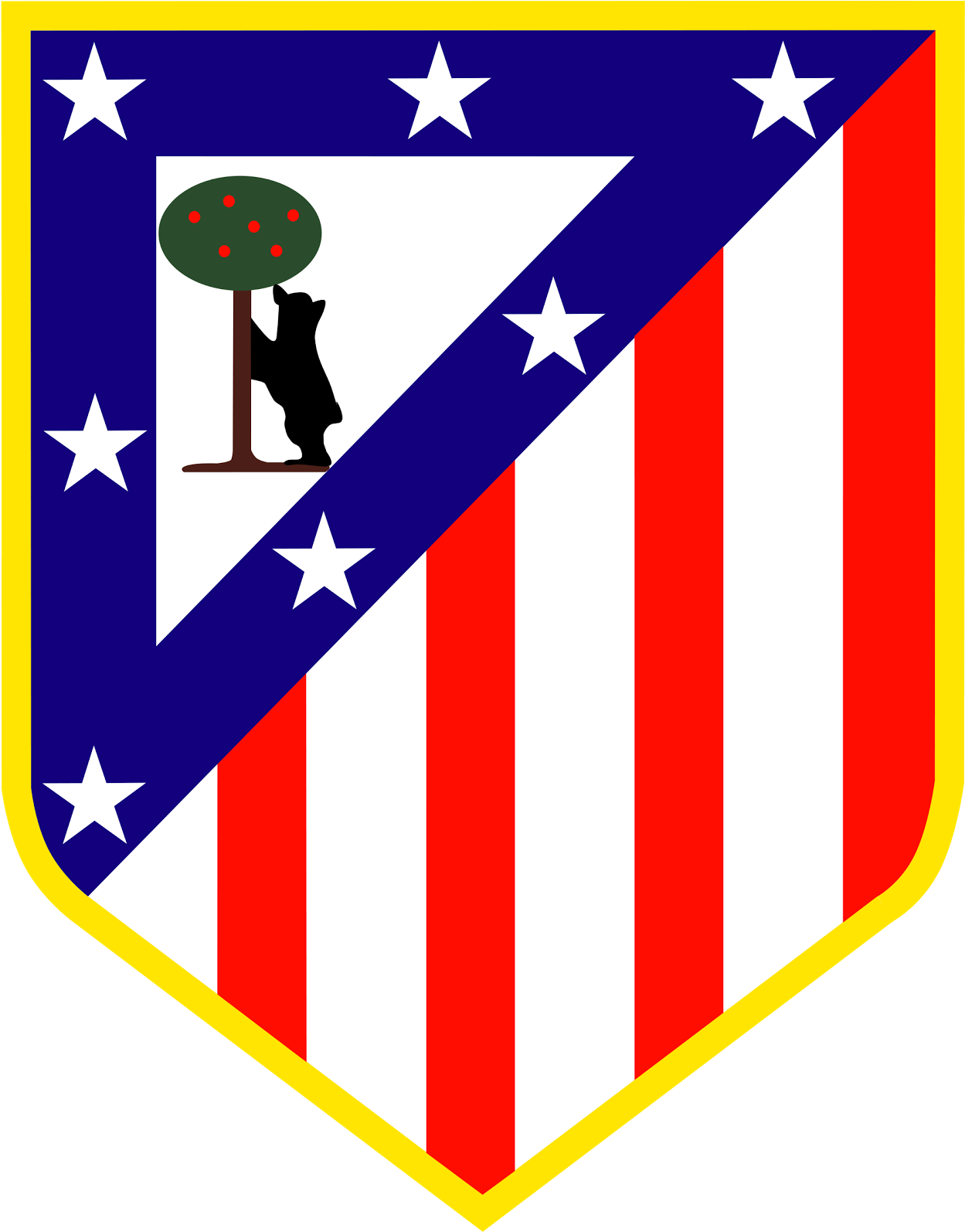 Atletico Madrid (378x483), Png Download