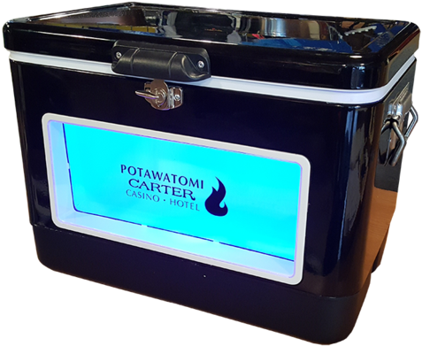 Led Party Cooler - Light-emitting Diode (530x530), Png Download