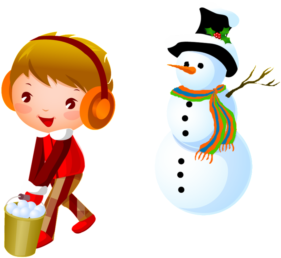 Paysage D Hiver Clipart (1024x995), Png Download