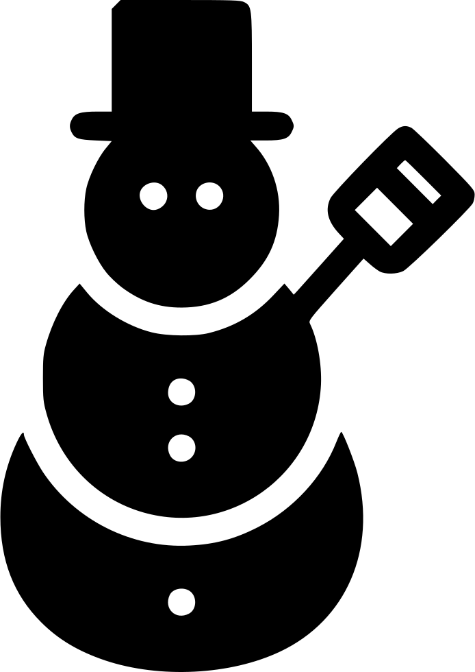 Snow Man Comments - Cartoon (694x980), Png Download