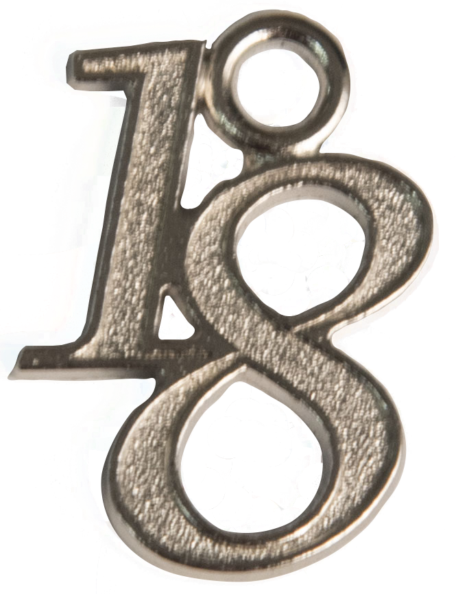 2018 Degree Tassels - 18 Charm On Graduation Tassel (665x866), Png Download
