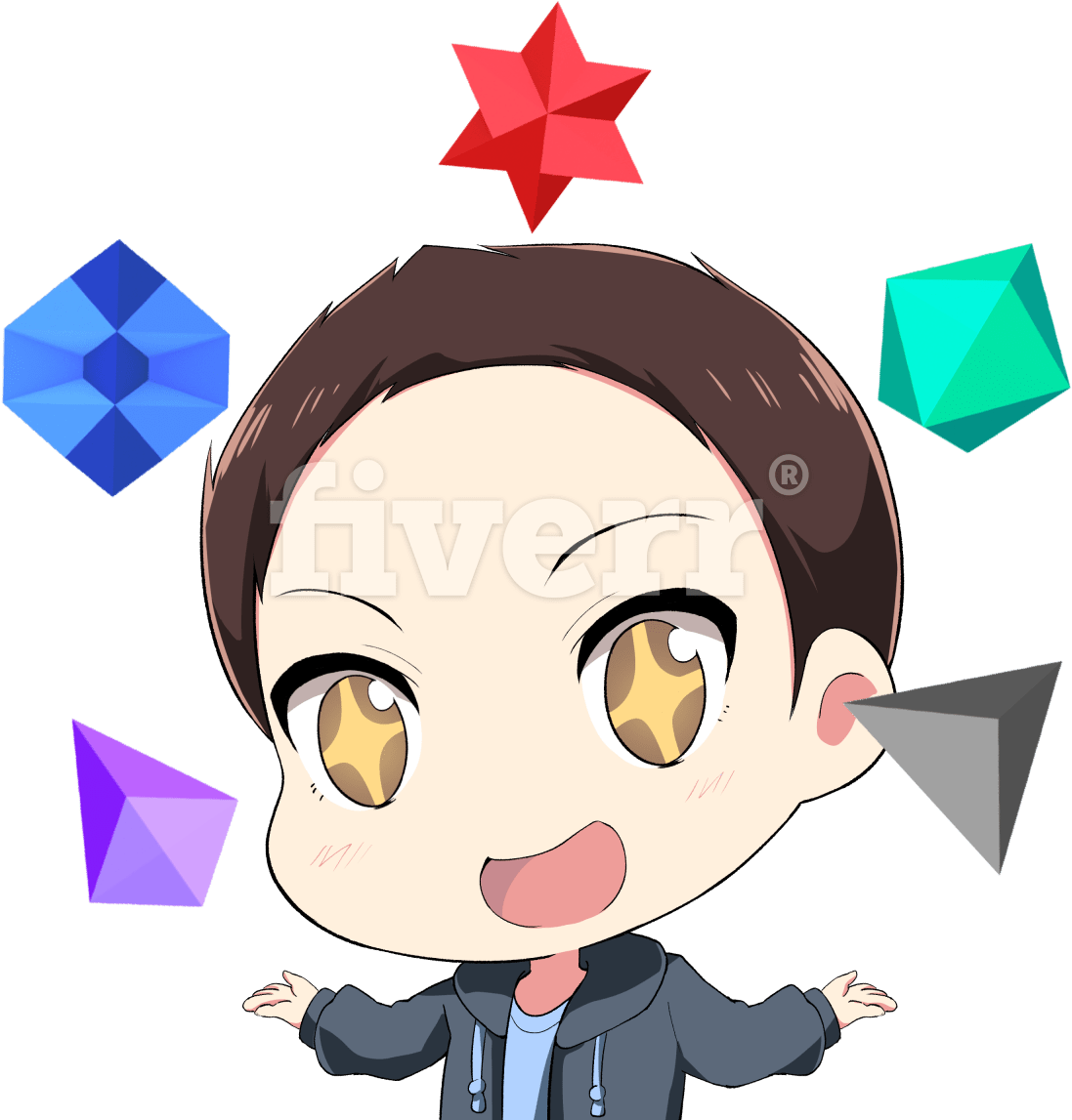 Cartoon (1200x1200), Png Download