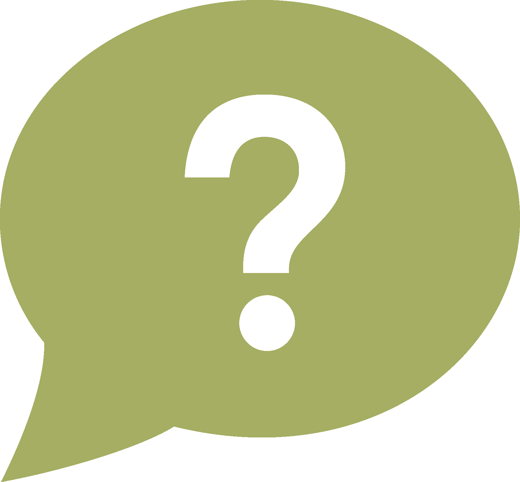 Ask A Question Icon (1717x1589), Png Download