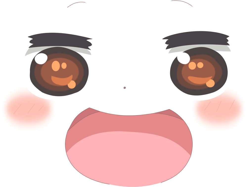 Download Anime Face Png Umaru Face Transparent Png Image With No.