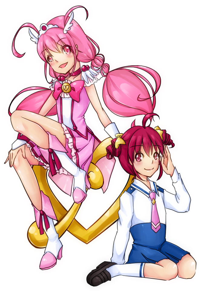 Anime, Pixiv Id 1007247, Smile Precure , Hoshizora - Cartoon (870x1000), Png Download