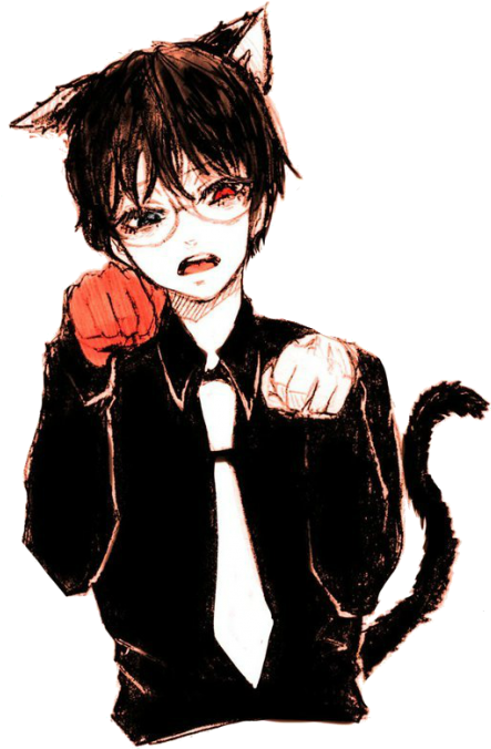 Anime Boy With Glasses (700x700), Png Download