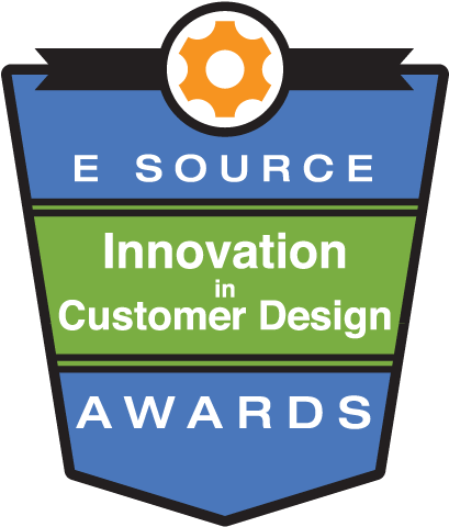 E Source Innovation In Customer Design Awards Logo - Award (457x500), Png Download