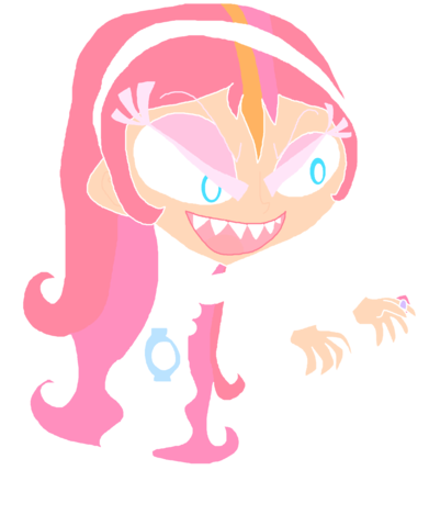 Ghost Xero Speaking Like Lucifer - Cartoon (391x479), Png Download