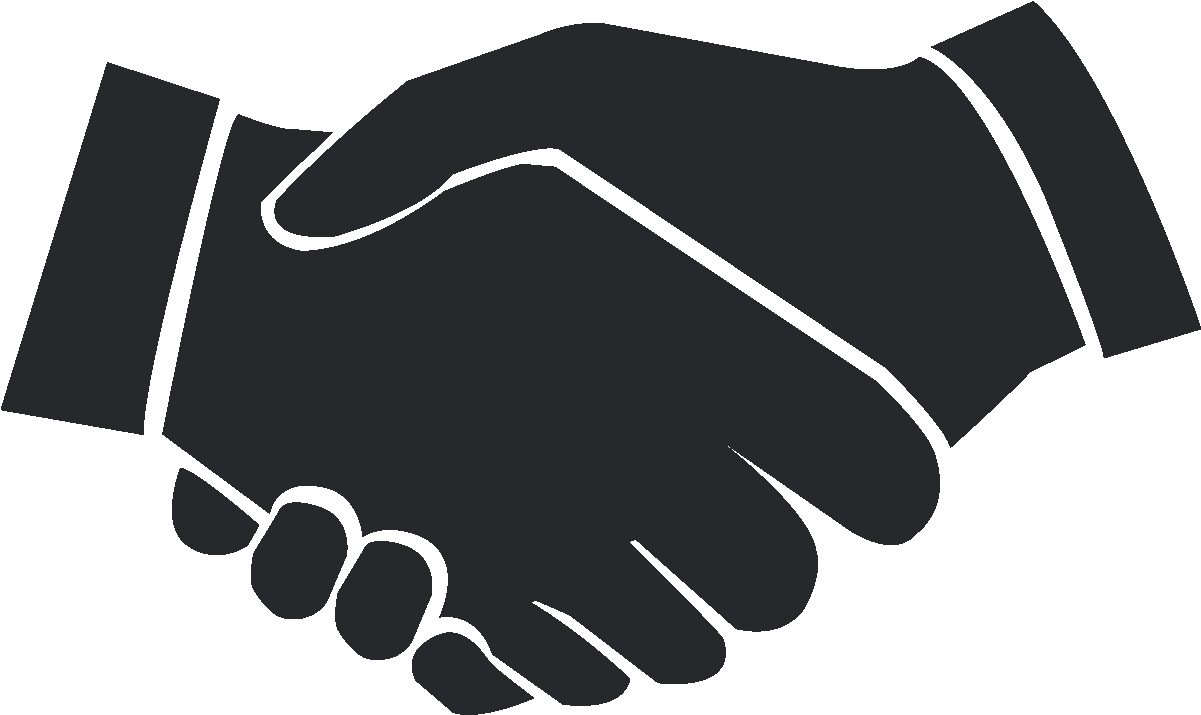 Meet A Need - Shake Hand Logo Png (1200x1200), Png Download