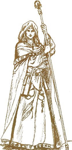 Magic Of Oerth - Greyhawk Wizard (250x516), Png Download