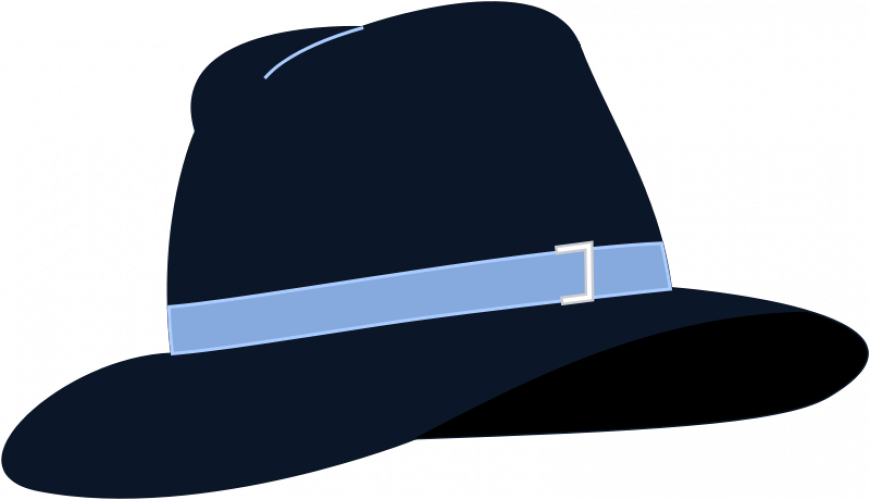Sombrero Vector Images - Fedora Hat Clipart (869x500), Png Download