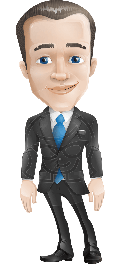 Jim The Business Icon (957x1060), Png Download