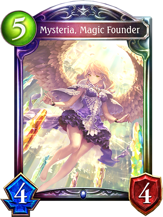 Mysteria, Magic Founder - Shadowverse Mysteria Magic Founder (536x698), Png Download