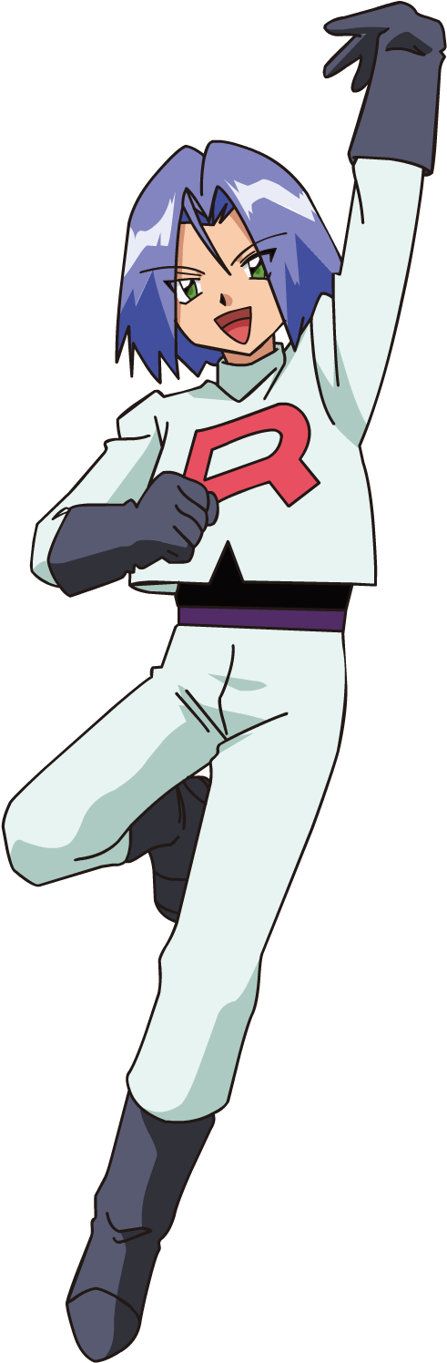 Download Pokemon Latest - James Pokemon (500x1506), Png Download